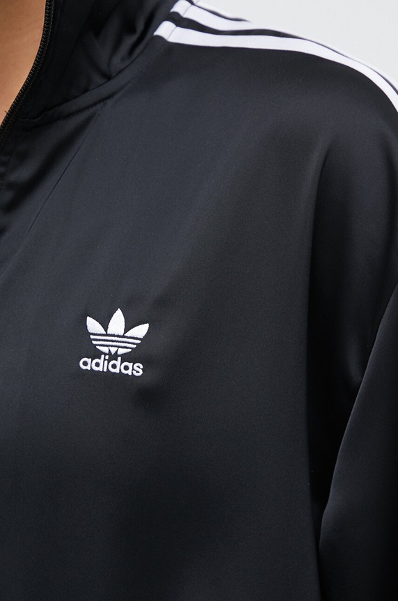 Mikina adidas Originals Loose Satin IU2516 černá