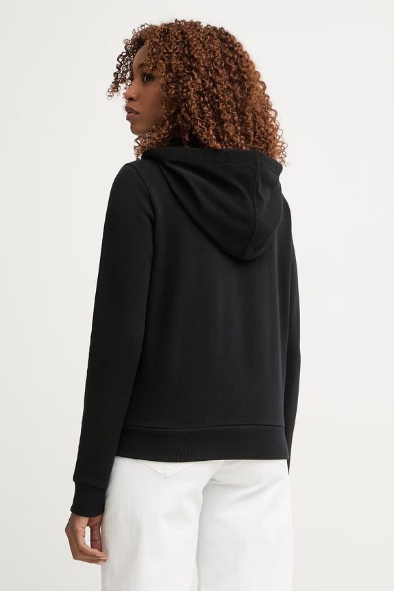 Îmbrăcăminte United Colors of Benetton hanorac de bumbac 3J68D500J negru