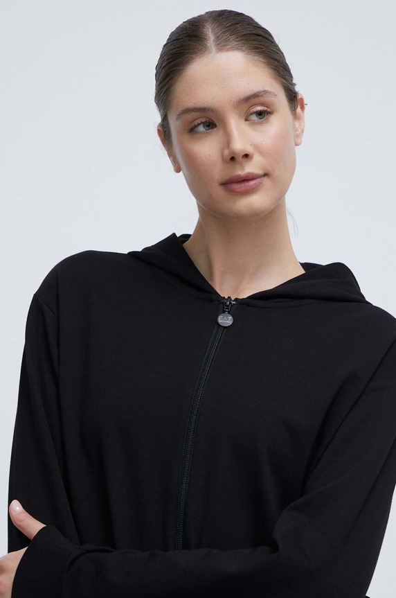 Μπλούζα EA7 Emporio Armani μαύρο TJTHZ.3DTM22.0228