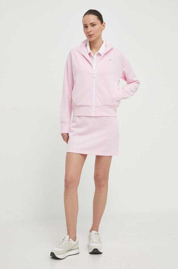 Guess bluza MYLAH V4GQ02.KBFB2 różowy SS25