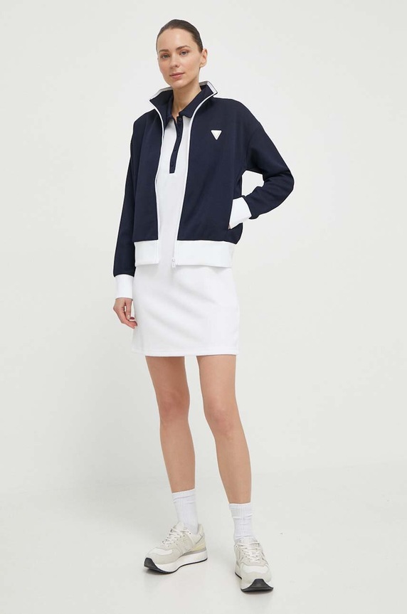 Μπλούζα Guess MYLAH V4GQ02.KBFB2 σκούρο μπλε SS25