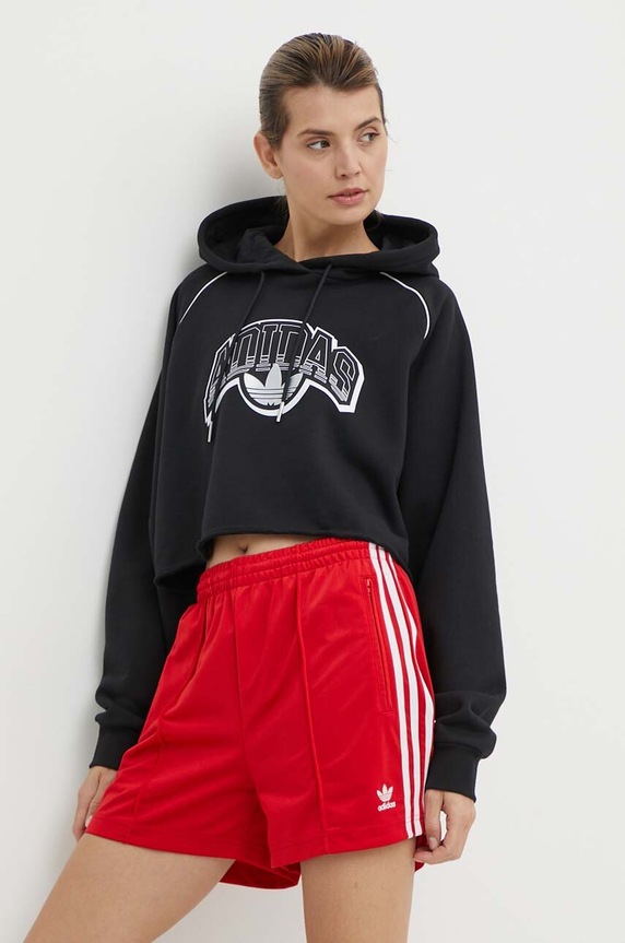 Bavlněná mikina adidas Originals černá IT9772