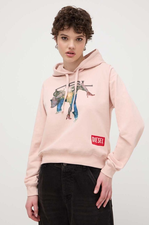 Abbigliamento Diesel felpa in cotone A13255.0AKAL rosa