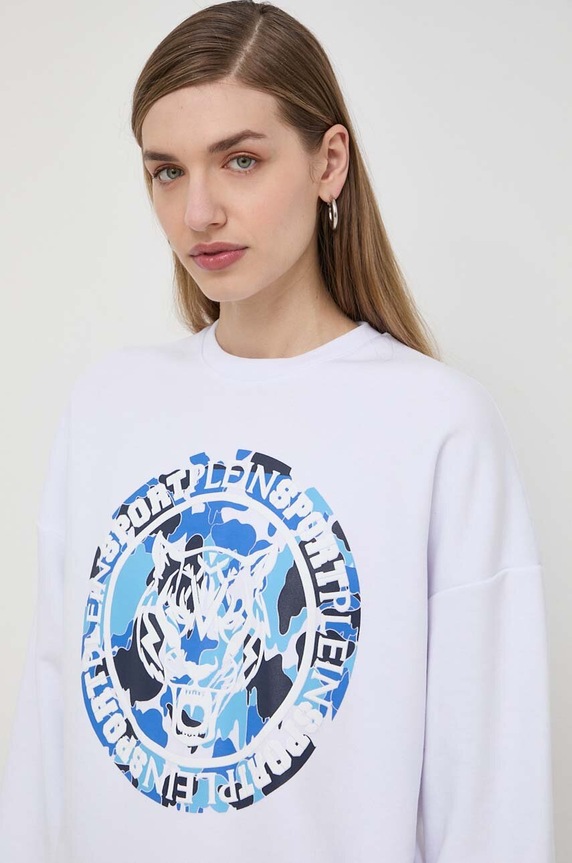 PLEIN SPORT bluza print albastru PADC.WJO0972.SJO001N
