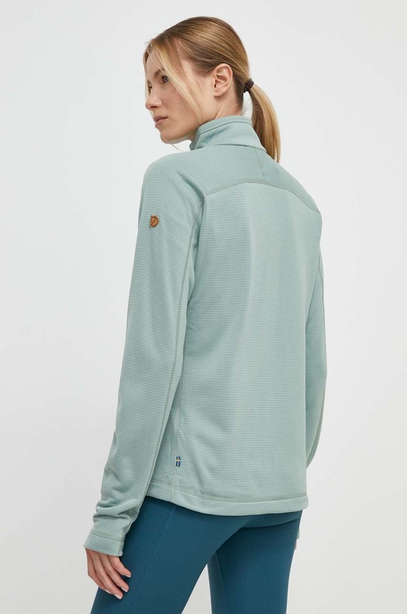 Дрехи Спортен суичър Fjallraven Abisko Lite F87142.674 зелен