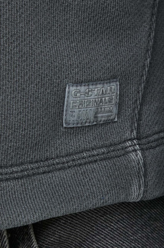 Bavlněná mikina G-Star D24402.D575 šedá
