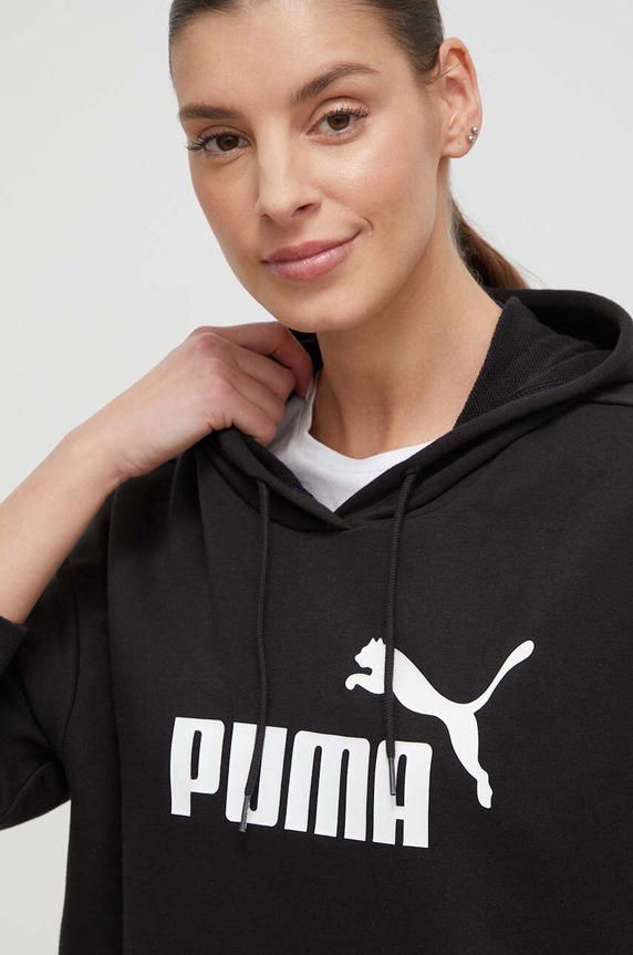 Puma bluza 586870 czarny SS24