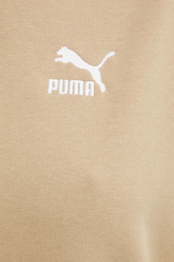 Puma bluza bawełniana BETTER CLASSIC 624227 beżowy
