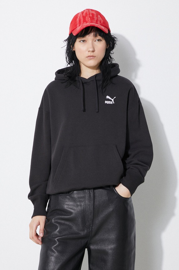 Puma bluza bawełniana BETTER CLASSIC bawełna czarny 624227