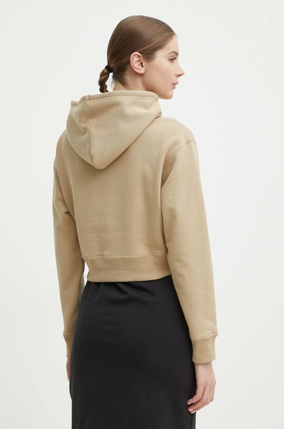 Oblečení Bavlněná mikina Puma BETTER CLASSIC 624229 béžová