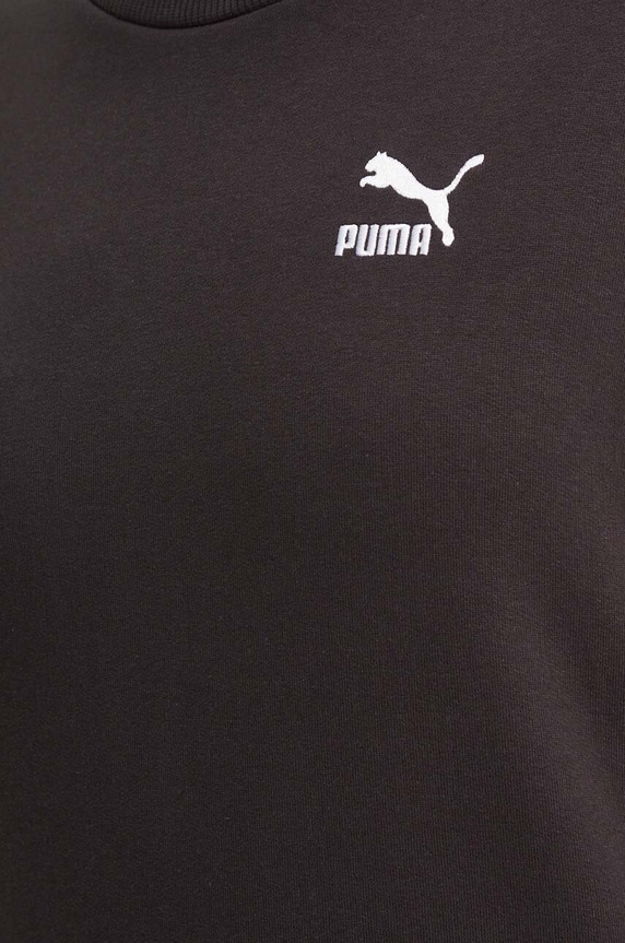 Bavlnená mikina Puma BETTER CLASSIC 624231 čierna
