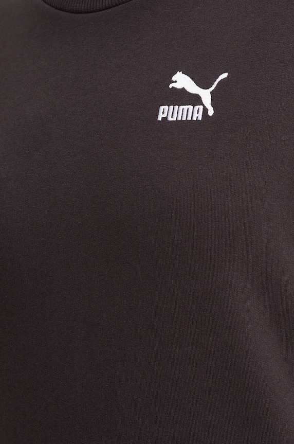 Bavlnená mikina Puma BETTER CLASSIC 624231 čierna