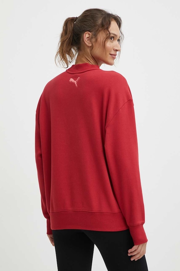 Ruházat Puma pamut melegítőfelső 625159 piros