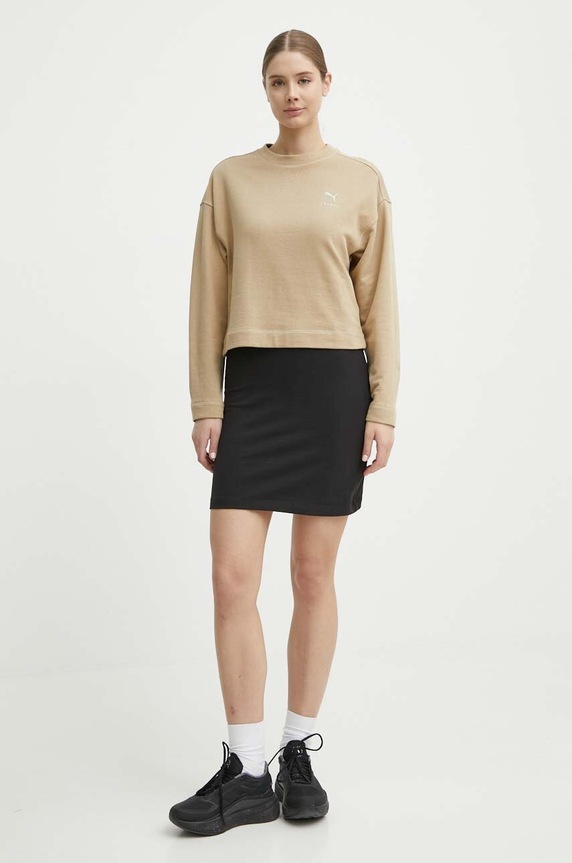 Mikina Puma BETTER SPORTSWEAR 679008 béžová SS24