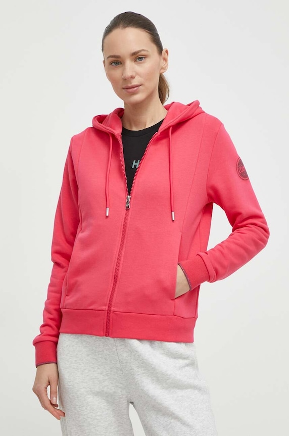 Mikina Colmar s kapucí růžová 9281.5WS