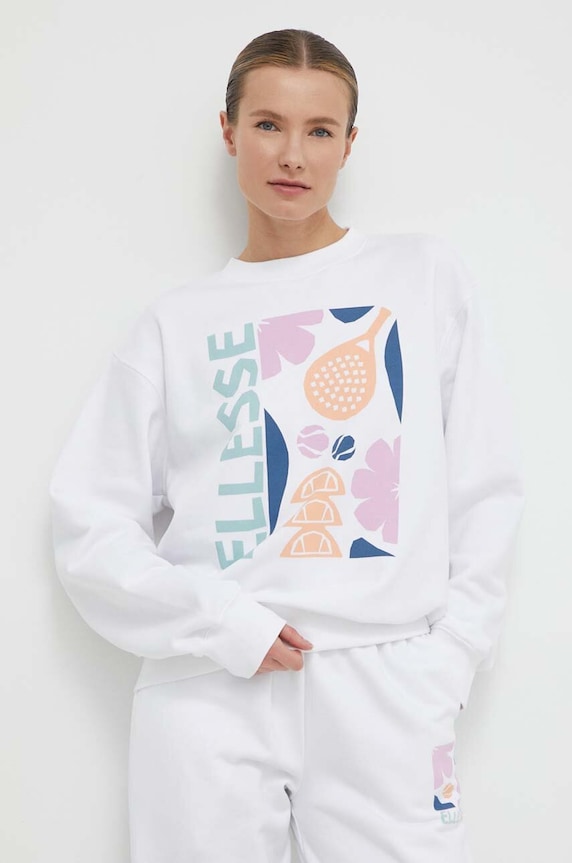 Ellesse bluza Rosiello Sweatshirt SGV20247 alb SS24
