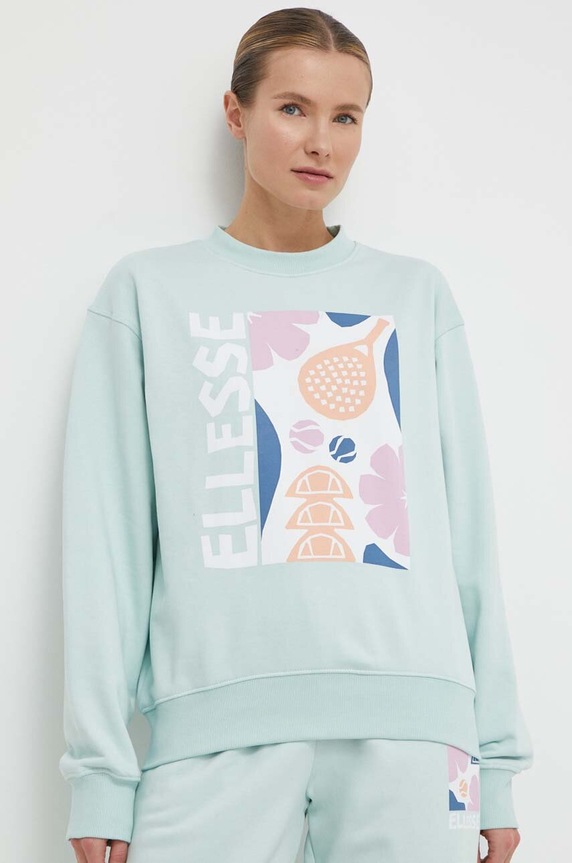 Dukserica Ellesse Rosiello Sweatshirt SGV20247 tirkizna SS24