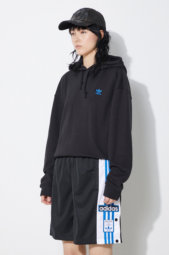 adidas Originals cotton sweatshirt black IU2458