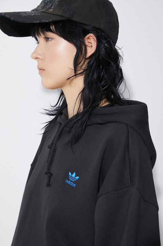 adidas Originals cotton sweatshirt IU2458 black