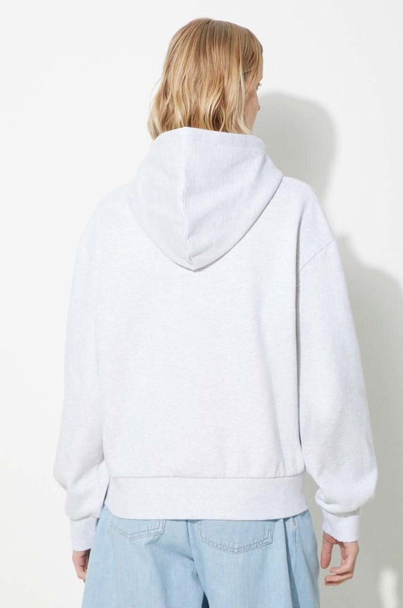 Clothing Carhartt WIP cotton sweatshirt Hooded Casey Sweatshirt I032644.1DQXX gray