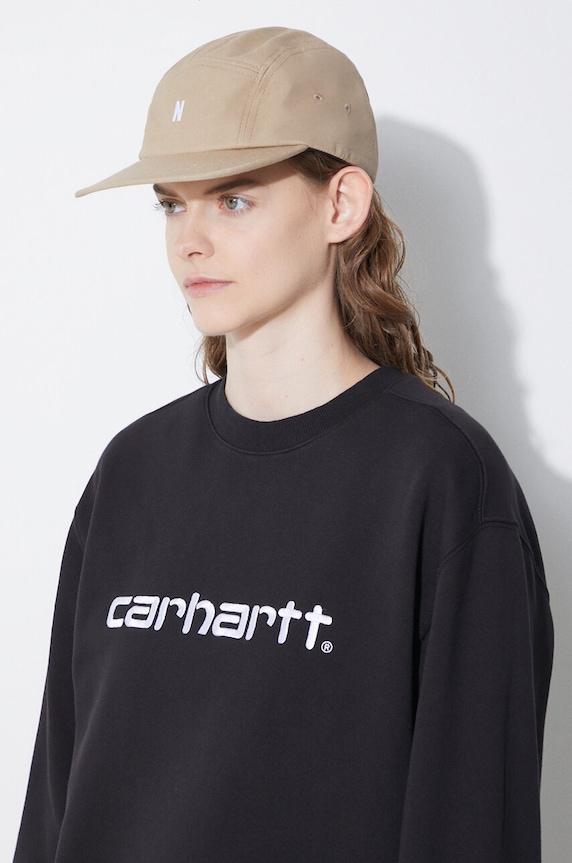Μπλούζα Carhartt WIP Carhartt Sweat I033647.0D2XX μαύρο