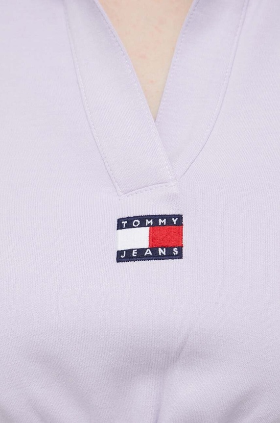 Tommy Jeans bluza DW0DW17785 fioletowy