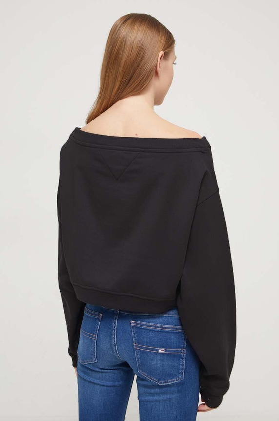 Ρούχα Μπλούζα Tommy Jeans DW0DW17956 μαύρο
