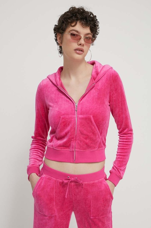 Juicy Couture bluza różowy JCSEBJ007.658