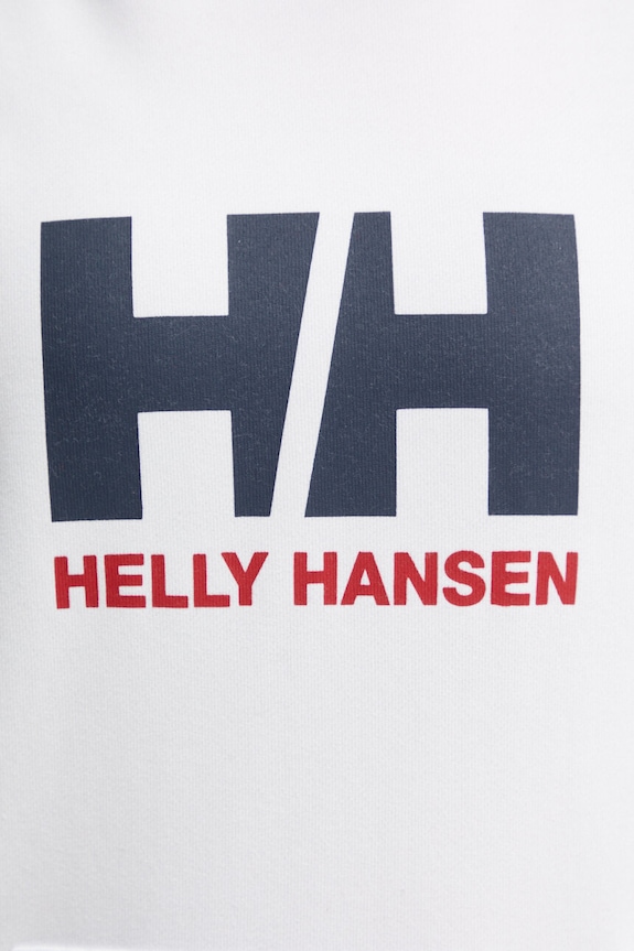 Helly Hansen pamut melegítőfelső HH LOGO 2.0 34460 fehér
