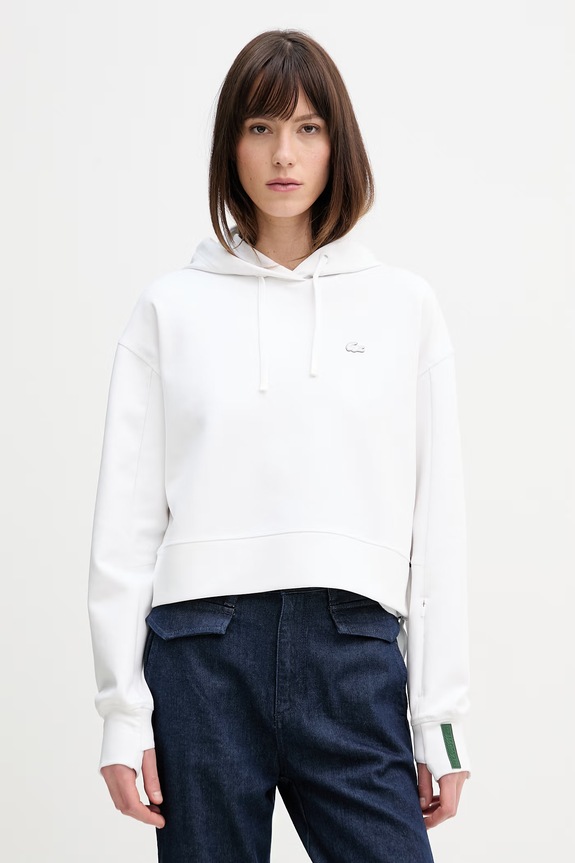 Lacoste bluza z kapturem biały SF0281
