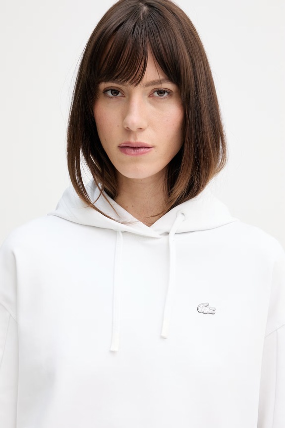 Lacoste bluza biały SF0281