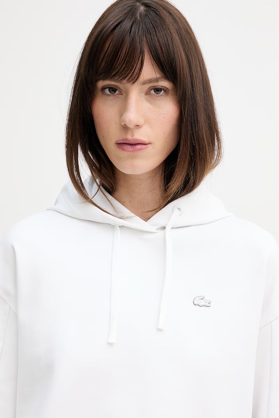 Lacoste bluza biały SF0281