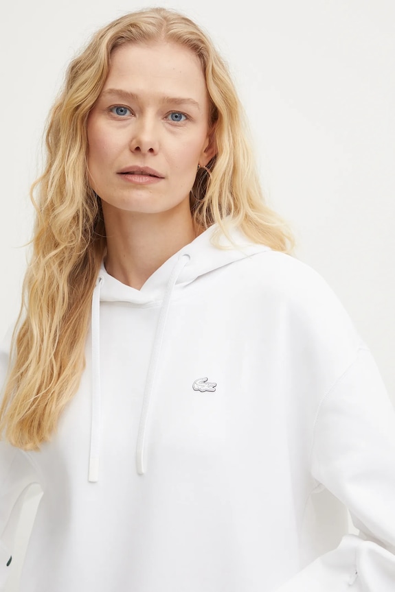 Lacoste bluza biały SF0281