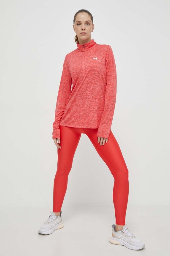 Under Armour bluza treningowa Tech 1 1384225 czerwony SS25