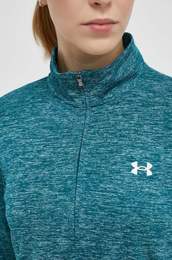 Суичър за трениране Under Armour Tech 1 1384225 зелен