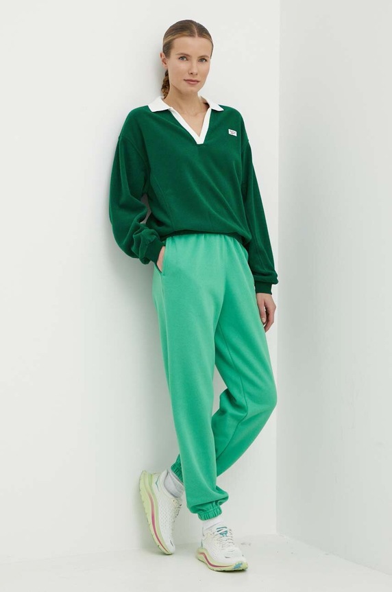 Reebok Classic felpa Retro Court 100075519 verde SS24