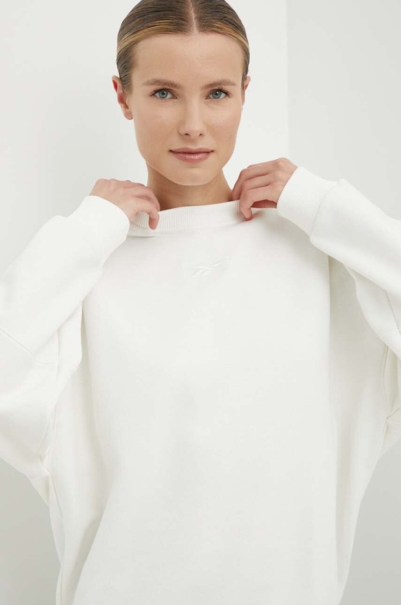 Dukserica Reebok LUX Collection bež 100076140