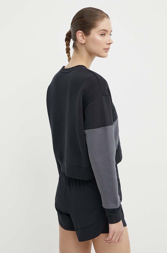 Odzież Under Armour bluza dresowa Essential 1382721 czarny