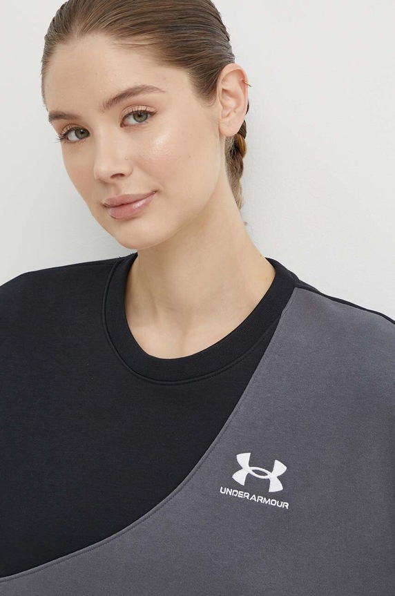 Under Armour bluza dresowa Essential czarny 1382721
