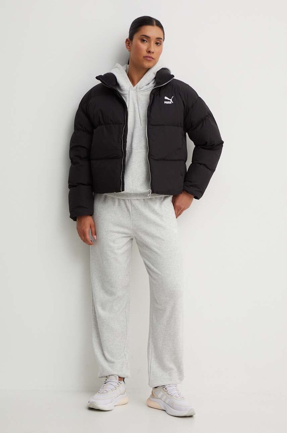 New Balance felső French Terry Small Logo Hoodie WT41507AHH szürke SS26