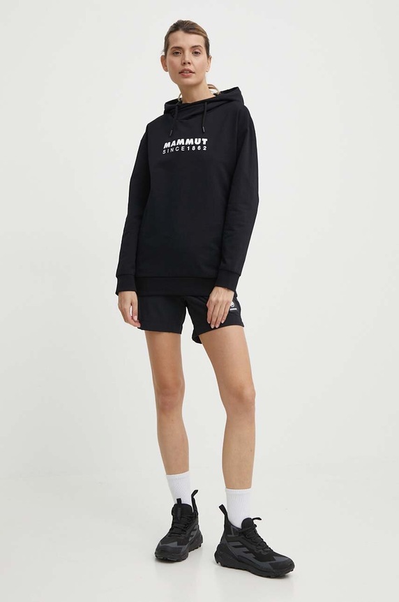 Mammut bluza dresowa 1014.04401 czarny SS24