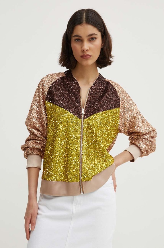 Never Fully Dressed bluza pozostałe multicolor NFDOU201.Multi