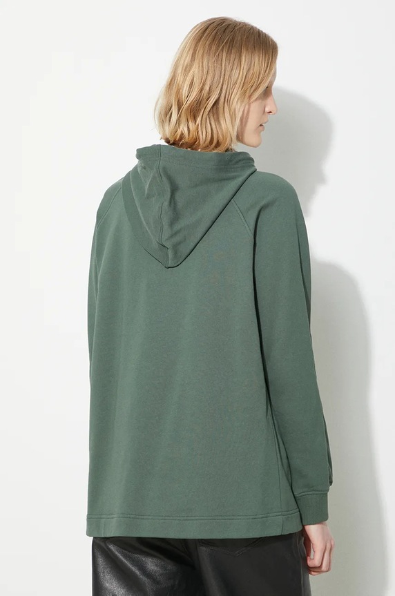 Одяг Бавовняна кофта Fjallraven Vardag Hoodie W F86987.679 бірюзовий