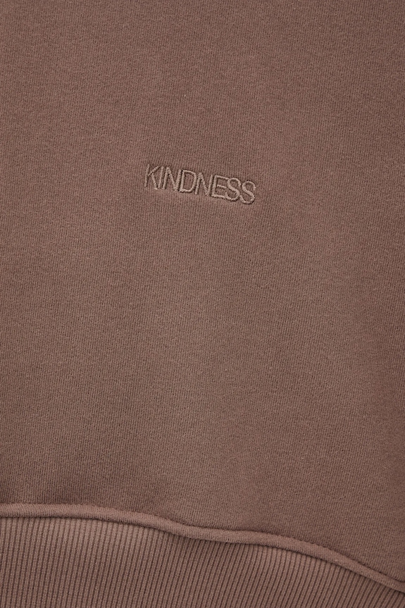 JOYINME bluza dresowa Kind Bluza.Oversize.Kind brązowy