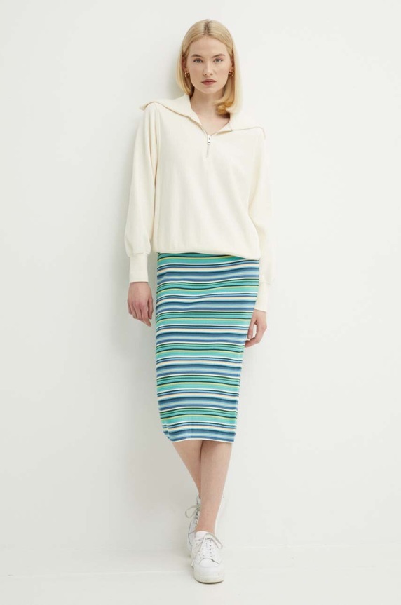 Bavlnená mikina Gant 4203683 béžová SS24