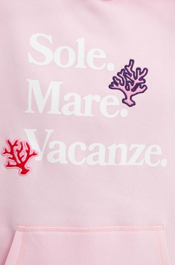 Суичър Drivemebikini Sole Mare Vacanze 2024.DRV.014.BP розов
