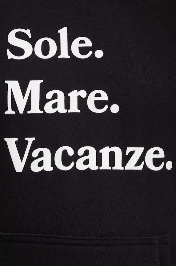 Mikina Drivemebikini Sole Mare Vacanze 2024.DRV.029.BL černá