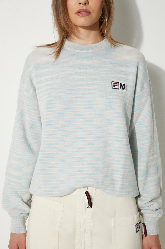 Fila maglione in cotone Fila x Aries Space Dye stampa all-over multicolore 42PS24PU018562270227