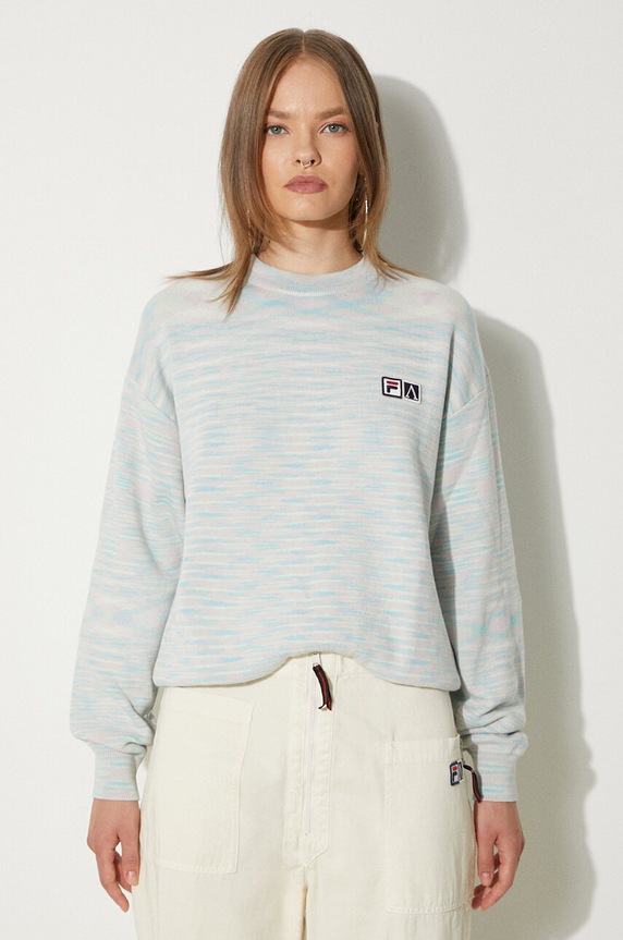 Fila maglione in cotone Fila x Aries Space Dye 42PS24PU018562270227 multicolore