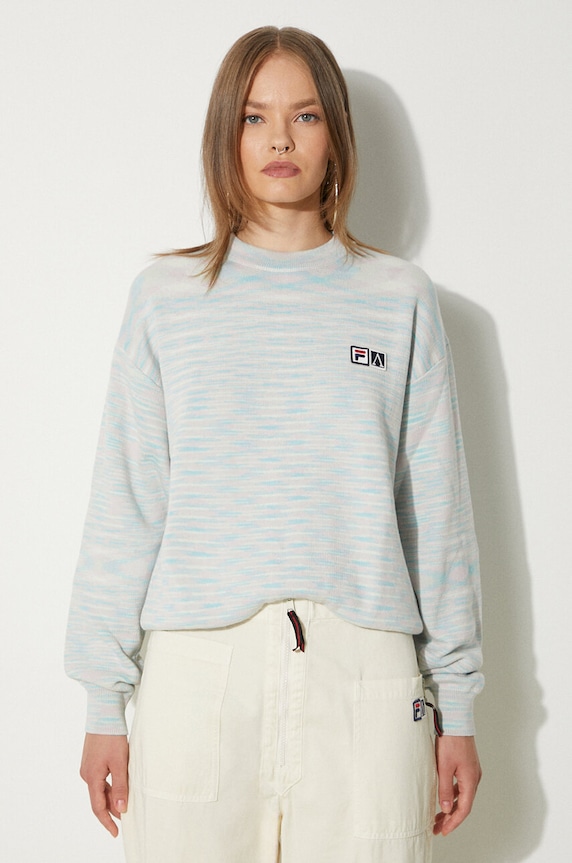 Fila maglione in cotone Fila x Aries Space Dye 42PS24PU018562270227 multicolore
